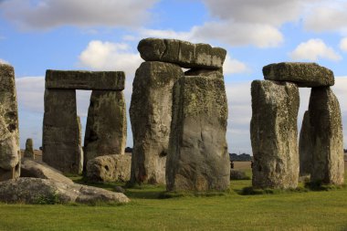 Stonehenge (England), UK - August 06, 2015: Stonehenge megalithic site, Amesbury, Wiltshire , England, United Kingdom.