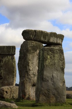 Stonehenge (England), UK - August 06, 2015: Stonehenge megalithic site, Amesbury, Wiltshire , England, United Kingdom.