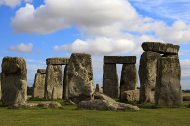 Stonehenge (England), UK - August 06, 2015: Stonehenge megalithic site, Amesbury, Wiltshire , England, United Kingdom.
