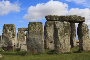 Stonehenge (England), UK - August 06, 2015: Stonehenge megalithic site, Amesbury, Wiltshire , England, United Kingdom.