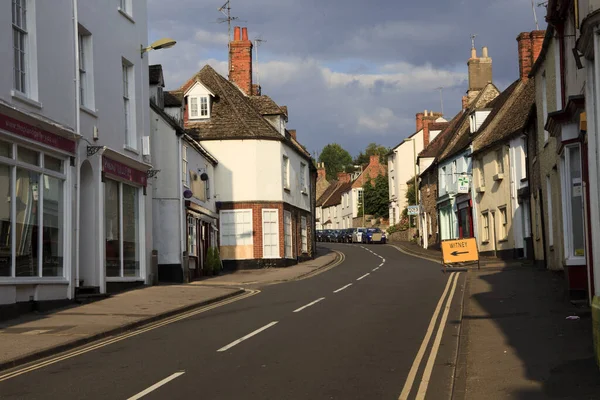 Faringdon Angleterre Royaume Uni Août 2015 Route Principale Village Faringdon — Photo