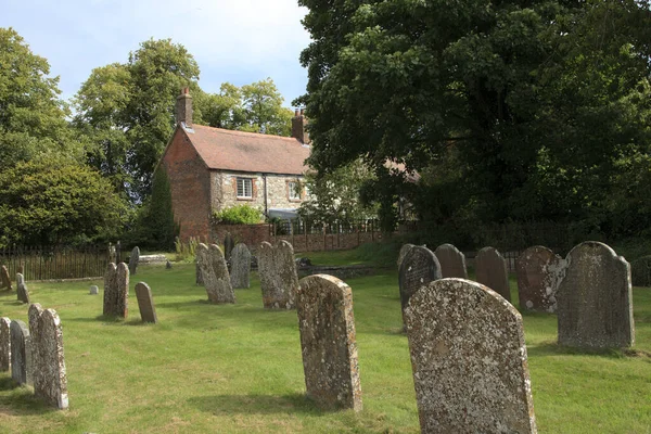 Avebury England Großbritannien August 2015 Der Friedhof Dorf Avebury Wiltshire — Stockfoto