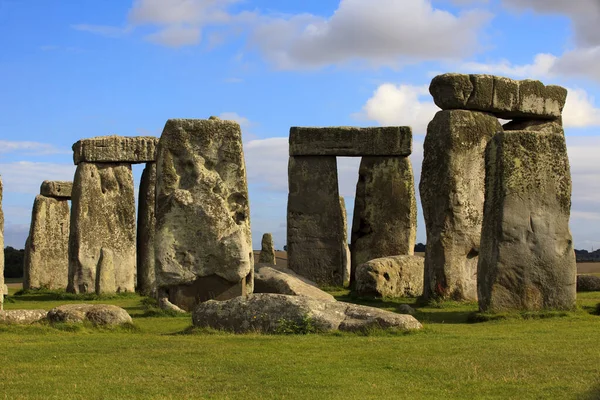 Stonehenge England August 2015 Stonehenge Megalithic Site Amesbury Wiltshire England — стоковое фото