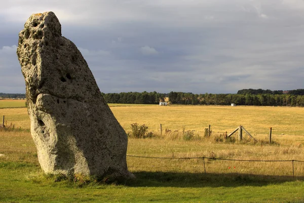 Stonehenge England August 2015 Stonehenge Megalithic Site Amesbury Wiltshire England — Φωτογραφία Αρχείου