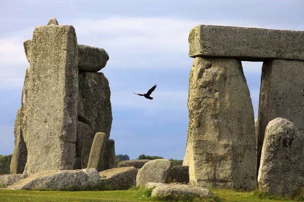 Stonehenge Inglaterra Reino Unido Agosto 2015 Stonehenge Megalithic Site Amesbury — Fotografia de Stock