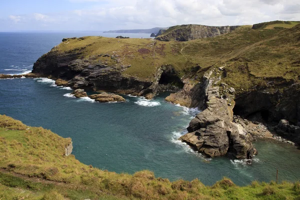 Tintagel England August 2015 Tintagel Coastline Cornwall United Kingdom — Stock Photo, Image