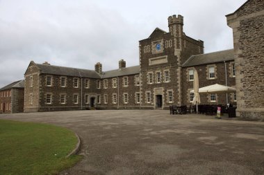 Falmouth (England), UK - August 15, 2015: Pendennis castle, Falmouth, Cornwall, England, United Kingdom.