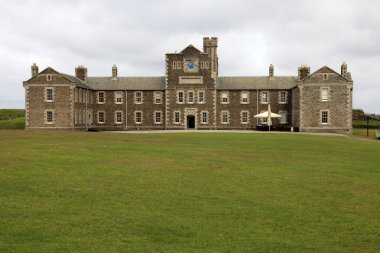 Falmouth (England), UK - August 15, 2015: Pendennis castle, Falmouth, Cornwall, England, United Kingdom.
