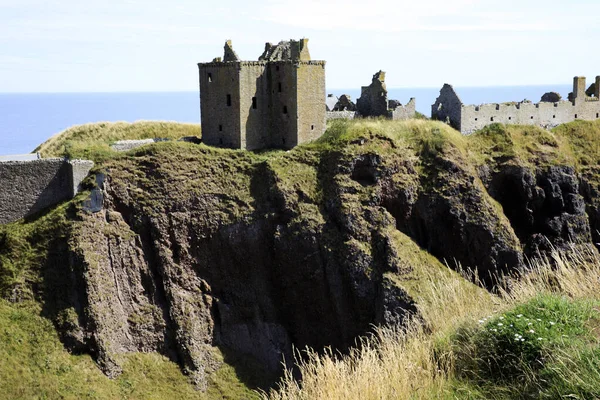 Stonehaven Scotland August 2018 Dunnottar Castle Scotland Highlands United Kingdom — Stok fotoğraf