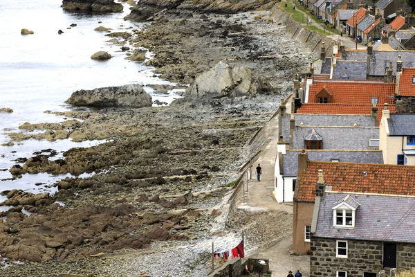 Crovie Village Scotland Reino Unido Agosto 2018 Crovie Village Banff — Fotografia de Stock