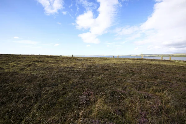 Brodgar Orkney Scotland 2018 Ring Stance Stone Brodgar Orkney Scotland — 스톡 사진