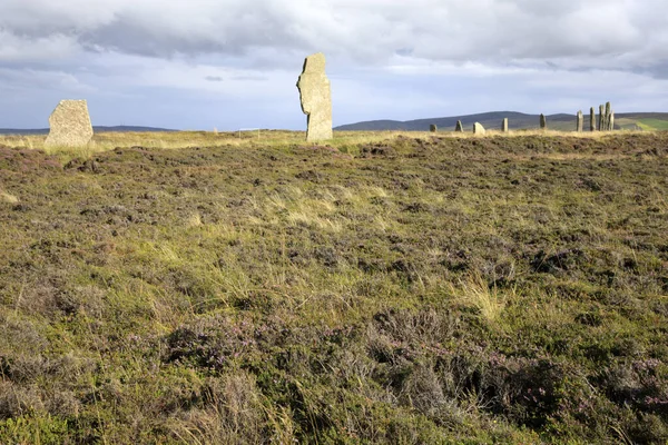 Brodgar Orkney Scotland August 2018 Δαχτυλίδι Από Πέτρες Στο Brodgar — Φωτογραφία Αρχείου