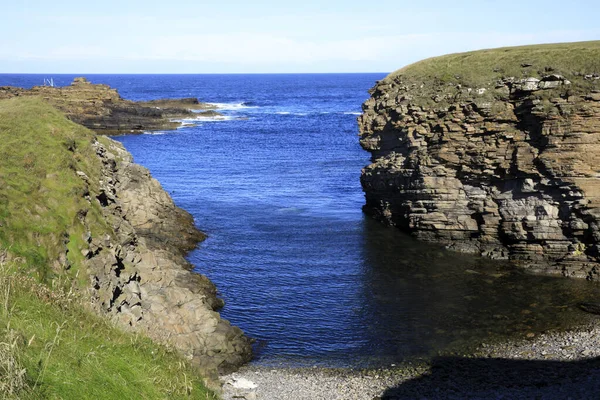 Yesnaby Orcades Écosse Royaume Uni Août 2018 Région Des Falaises — Photo