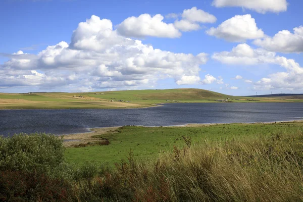 Orkney Scozia Regno Unito Agosto 2018 Paesaggio Campagna Nel Mezzo — Foto Stock