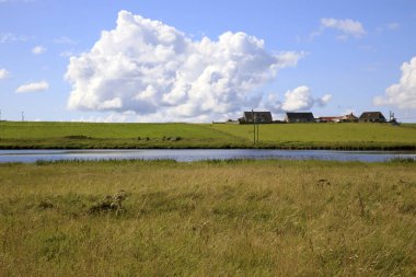 Orkney (İskoçya), Uk - 10 Ağustos 2018: Orkney adaları, İskoçya, İskoçya, İskoçya, Birleşik Krallık