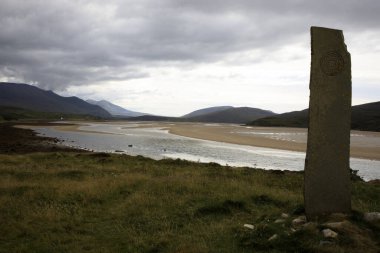 Scotland, UK - August 11, 2018: A river view, Scotland, Highlands, United Kingdom