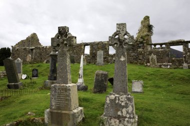 Cill Chriosd - Skye Adası (İskoçya), Uk - 13 Ağustos 2018: Cill Chriosd / Kilchrist Kilisesi Skye Adası, İç Hebrides, İskoçya, Birleşik Krallık