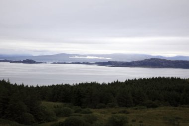 Trotternish - Skye Adası (İskoçya), Uk - 13 Ağustos 2018: Storr, Trotternish, Skye Adası, Inner Hebrides, İskoçya, Birleşik Krallık