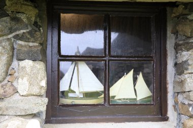 Skye Adası (İskoçya), Uk - 14 Ağustos 2018: Skye Adası Yaşam Müzesi, Skye Adası, İç Hebrides, İskoçya, Birleşik Krallık