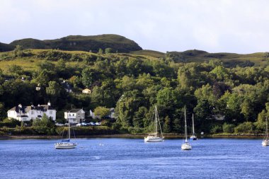 Loch Nell (Scotland), UK - August 15, 2018: Loch Nell, Scotland, United Kingdom
