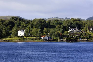 Loch Nell (Scotland), UK - August 15, 2018: Loch Nell, Scotland, United Kingdom