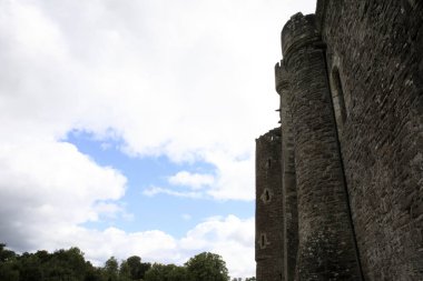 Doune (İskoçya), Uk - 15 Ağustos 2018: Doune Castle, İskoçya, Birleşik Krallık