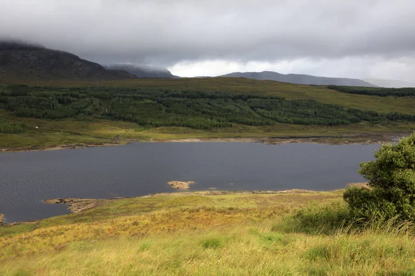 Skye Island Skottland Storbritannia August 2018 Typisk Landskap Skottland Isle – stockfoto