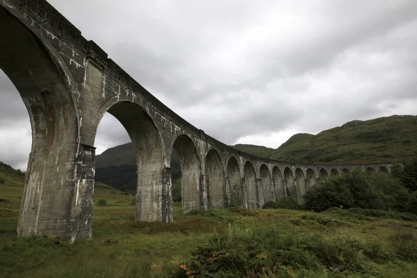 Glenfinnan Skye Island Escócia Reino Unido Agosto 2018 Glenfinnan Viaduct — Fotografia de Stock