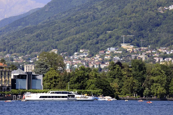 Lugano Switzerland June 2019 Lugano Lake View Lugano Switzerland Europe — Φωτογραφία Αρχείου