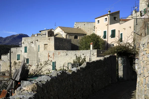 Crosa Itália Dezembro 2017 Verezzi Village Savona Liguria Itália — Fotografia de Stock
