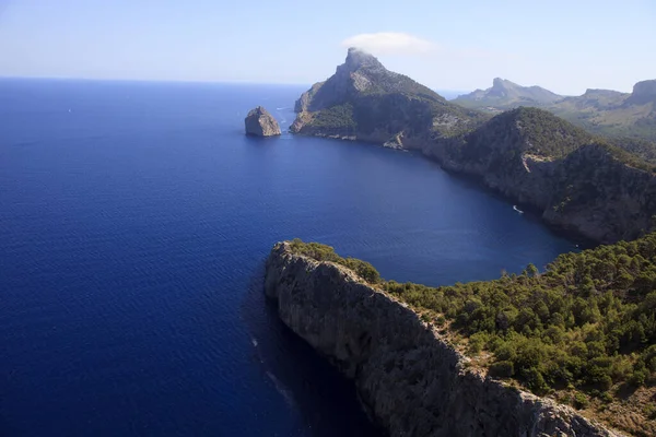 Cabo Formentor Mallorca Spanien Augusti 2016 Utsikt Och Landskap Från — Stockfoto