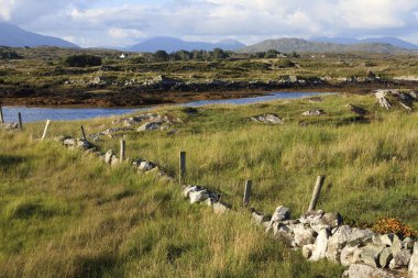 Connemara (İrlanda), - 20 Temmuz 2016: Connemara manzara, Co. Galway, İrlanda