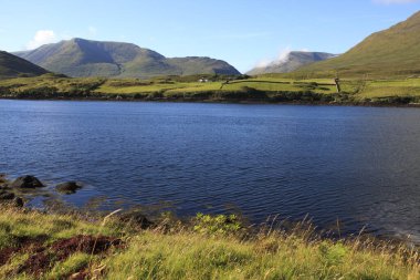 Connemara (İrlanda), - 20 Temmuz 2016: Connemara manzara, Co. Galway, İrlanda