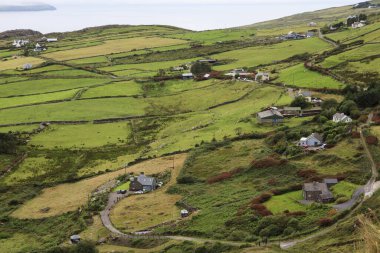 Ring of Kerry (İrlanda), - 25 Temmuz 2016: Ring of Kerry peyzajı, Co. Kerry, İrlanda 