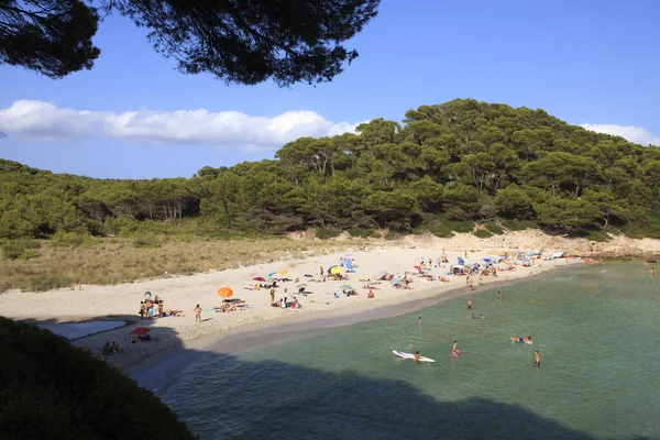 Cala Trebaluger Menorca Spain June 2016 Cala Trebaluger Bay Migjorn — 图库照片