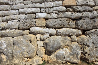 Ciutadela, Menorca / İspanya - 25 Haziran 2016: Naveta des Tudons Talaiot kültür tarih öncesi mezar alanı, Ciutadela, Menorca, Balearic Adaları, İspanya 
