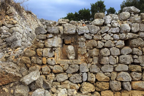 Sitio Salort Menorca España Junio 2016 Sitio Prehistórico Ruinas Taula — Foto de Stock