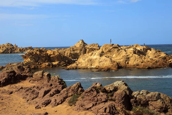 Cala Pregonda Menorca Ισπανία Ιουνίου 2016 Cala Pregonda Biosphere Reserve — Φωτογραφία Αρχείου