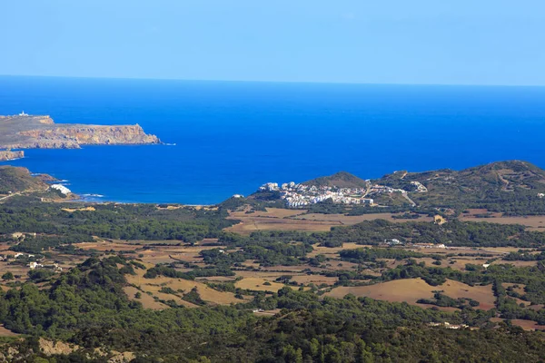 Toro Menorca España Junio 2016 Vista Panorámica Desde Cumbre Del — Foto de Stock