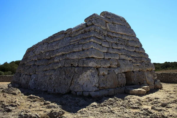 Ciutadela Menorca España Junio 2016 Naveta Des Tudons Cultura Talaiot — Foto de Stock