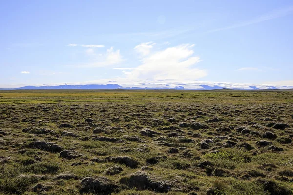 Kjolur Islândia Agosto 2017 Campo Lava Perto Kjolur Highland Road — Fotografia de Stock