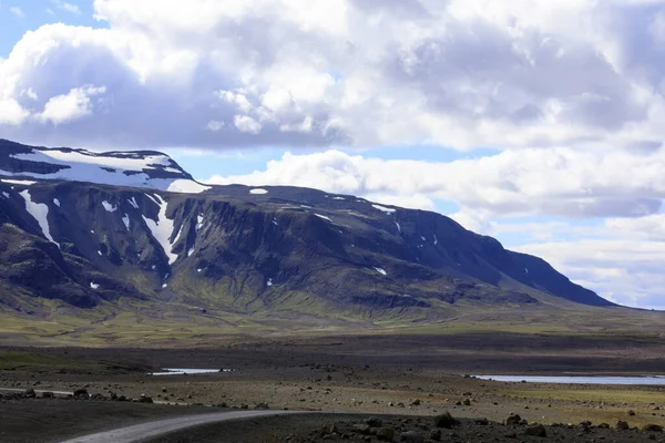 Kjolur Island Augusti 2017 Scenery Kjolur Highland Road Island Europa — Stockfoto