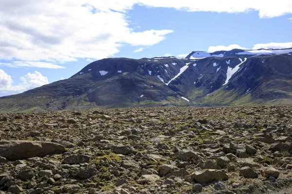 Kjolur Island Augusti 2017 Scenery Kjolur Highland Road Island Europa — Stockfoto