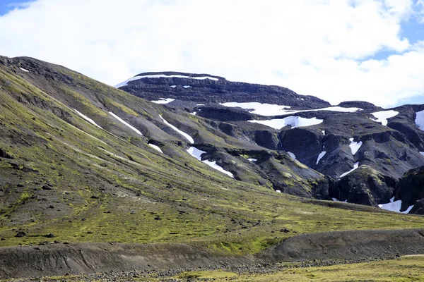 Kjolur Ισλανδία Αυγούστου 2017 Σκηνή Κατά Μήκος Της Οδού Kjolur — Φωτογραφία Αρχείου