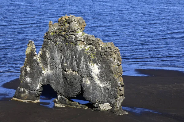 Vatnsnes Iceland August 2017 Hvitserkur Rock Vatnsnes Peninsula Iceland Europe — Stock Photo, Image