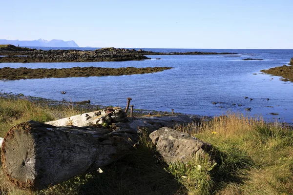 Vatnsnes Island Augusti 2017 Kusten Och Havet Halvön Vatnsnes Island — Stockfoto