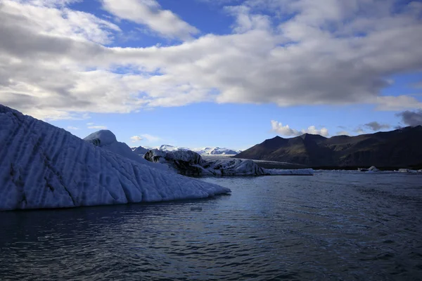 Jokulsarlon Islande Août 2017 Formation Glace Icebergs Dans Lagune Des — Photo