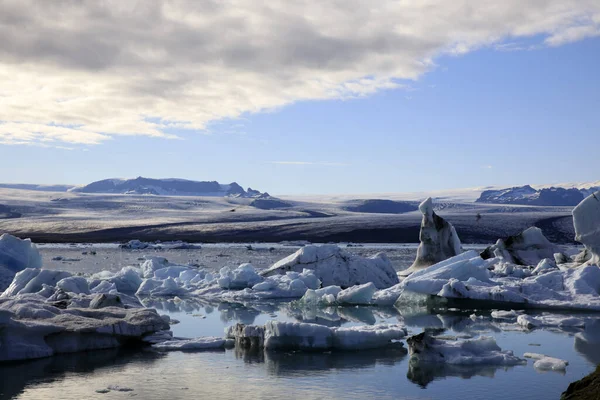 Jokulsarlon Islandia Agosto 2017 Formaciones Hielo Témpanos Laguna Glaciar Islandia —  Fotos de Stock