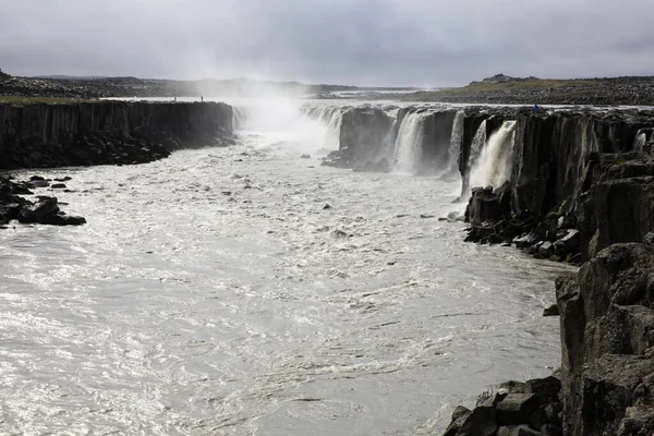 Island August 2017 Der Sellfoss Wasserfall Island Europa — Stockfoto