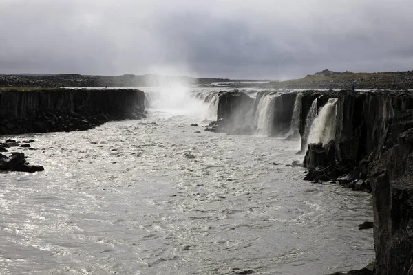 Islândia Agosto 2017 Cachoeira Sellfoss Islândia Europa — Fotografia de Stock